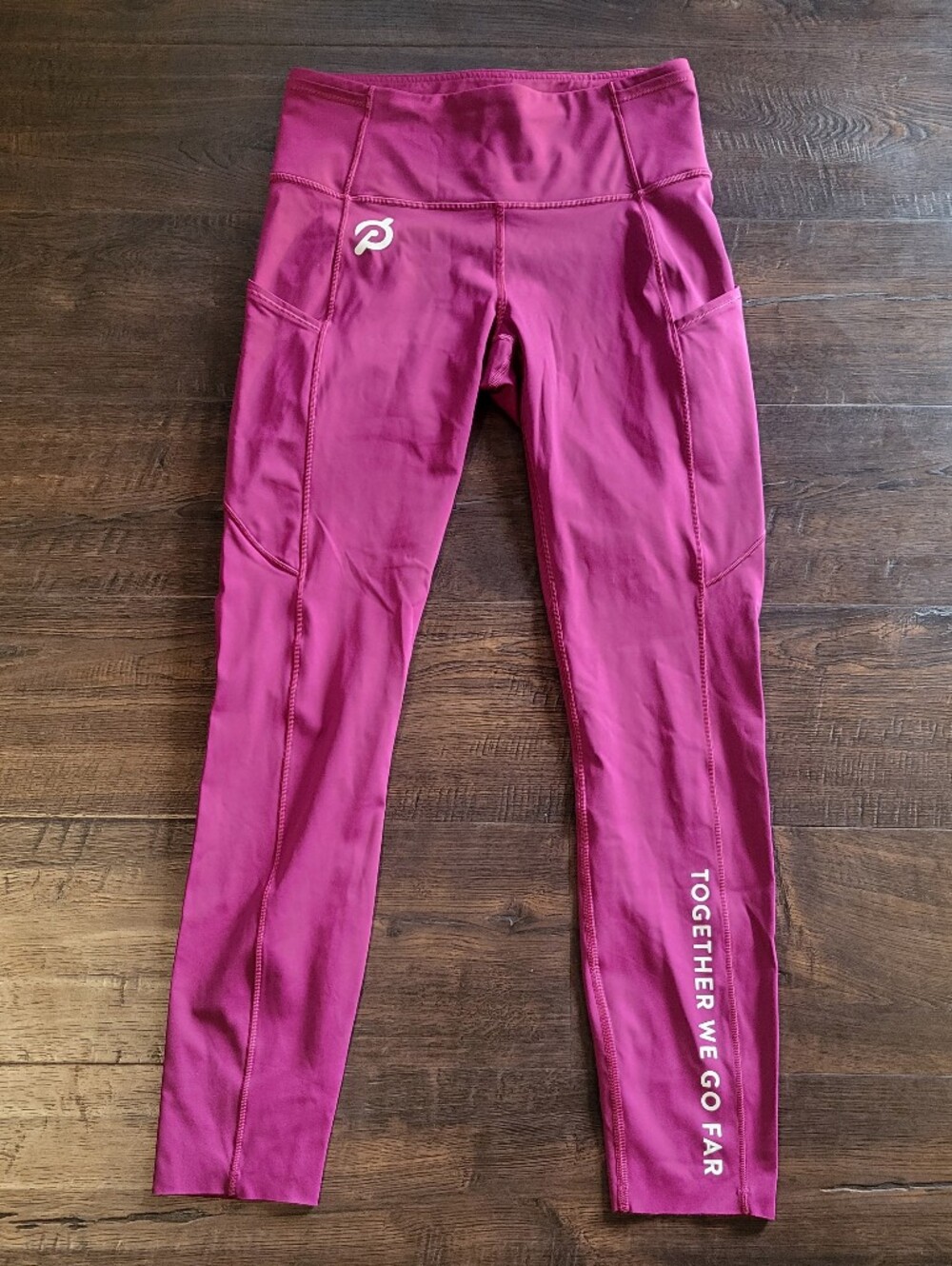 Lululemon x Peloton Fast & Free Tight 25" Magenta "Together We Go Far" 6